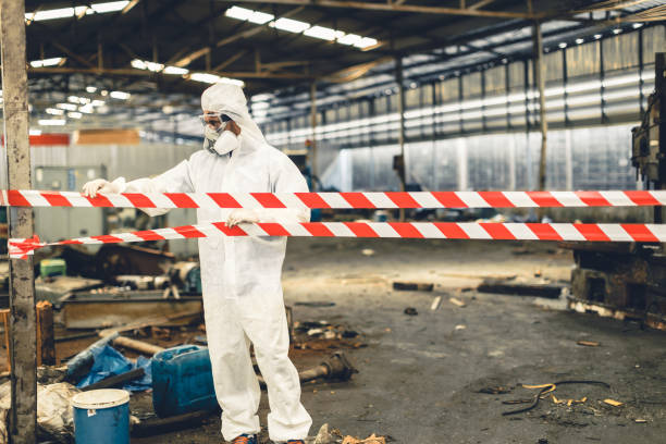 Professional Trauma Scene Cleanup technician working in McDermitt, NV
